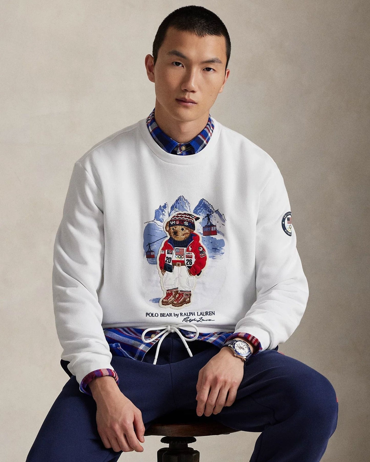 Ralph Lauren Team USA Polo Bear Sweatshirt Edelherr