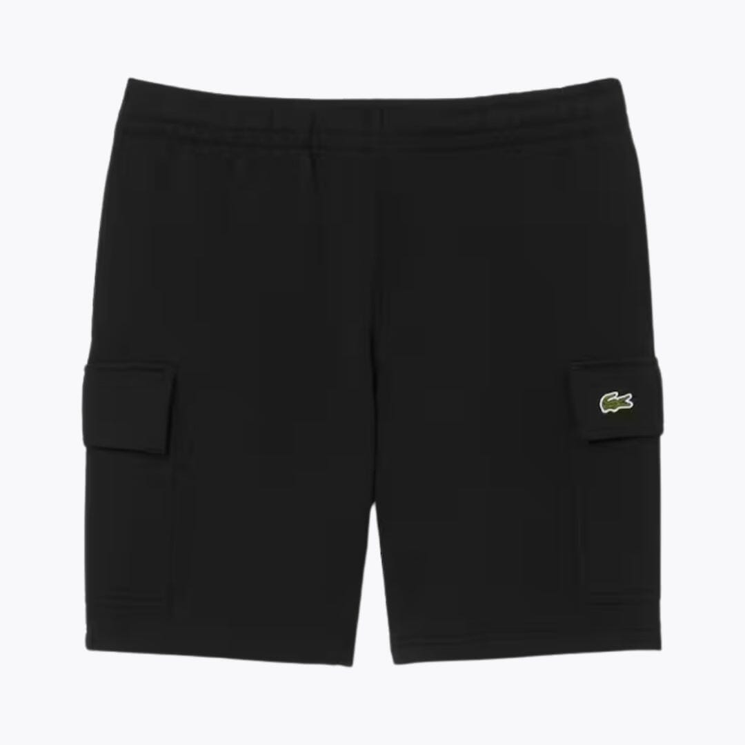 Lacoste Cargo-Shorts aus Baumwollfleece Edelherr Schwarz S 