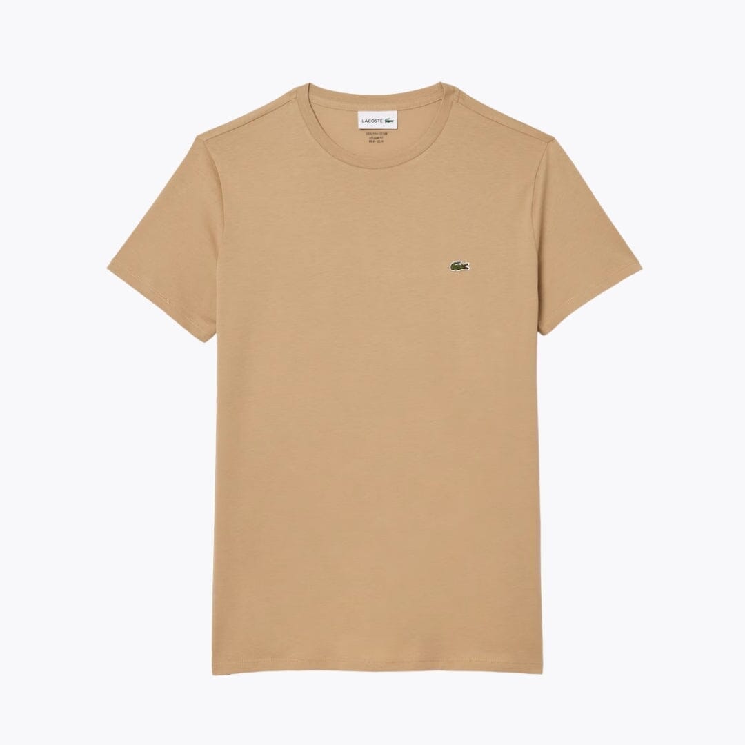 Lacoste Cotton Pima T-Shirt Edelherr Beige S 