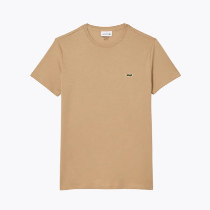 Lacoste Cotton Pima T-Shirt Edelherr Beige S 