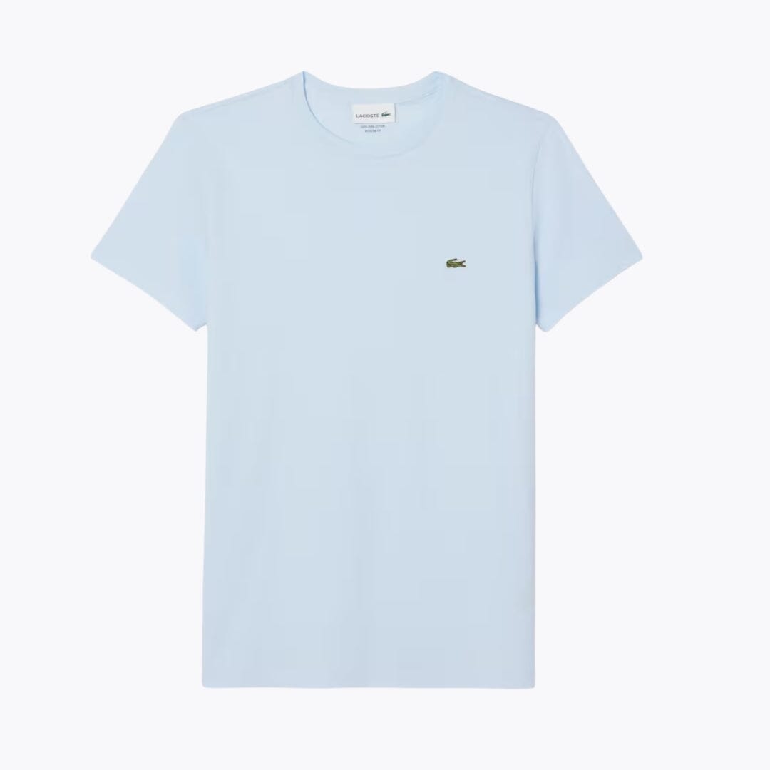 Lacoste Cotton Pima T-Shirt Edelherr Hellblau S 