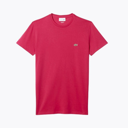 Lacoste Cotton Pima T-Shirt Edelherr Himbeerrosa S 