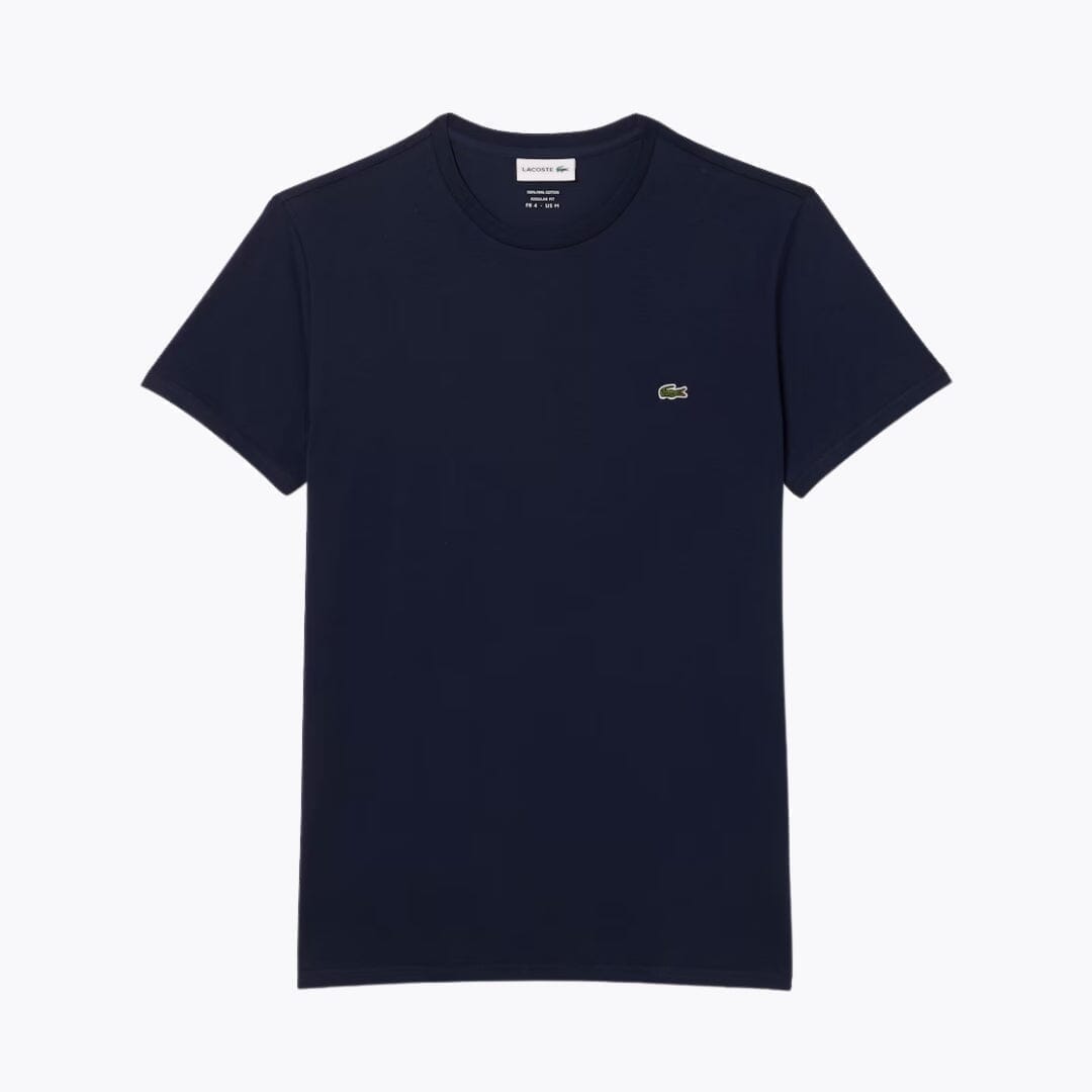 Lacoste Cotton Pima T-Shirt Edelherr Mitternachtsblau S 