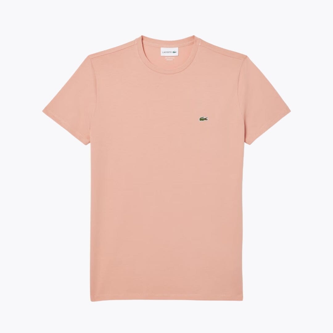 Lacoste Cotton Pima T-Shirt Edelherr Rosa-beige S 