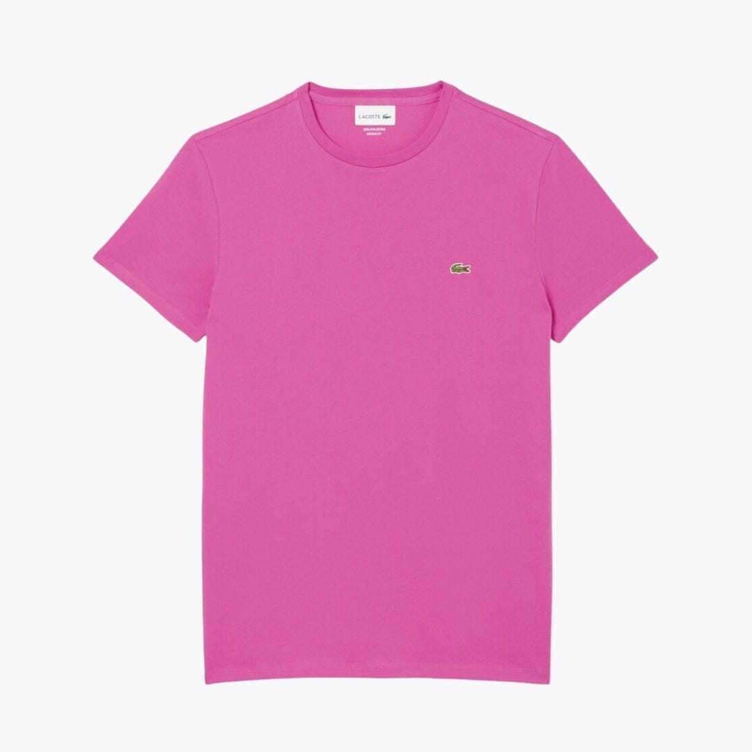 Lacoste Cotton Pima T-Shirt Edelherr Rosa S 