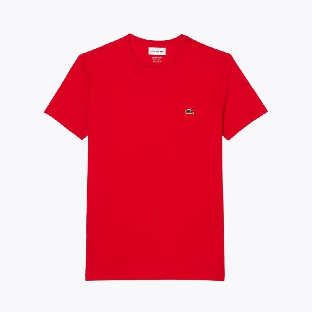 Lacoste Cotton Pima T-Shirt Edelherr Rouge S 