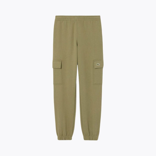 Lacoste Fleece Cargo-Sweatpants Edelherr Khakigrün S 