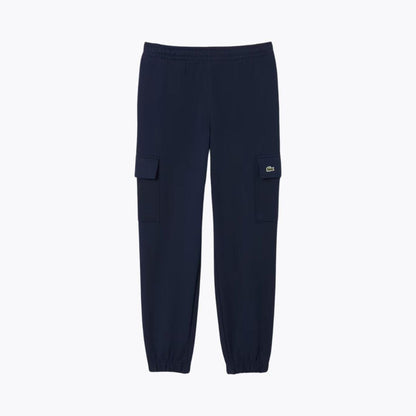 Lacoste Fleece Cargo-Sweatpants Edelherr Mitternachtsblau S 