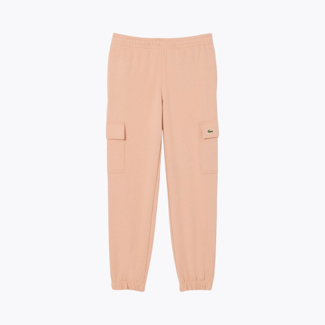 Lacoste Fleece Cargo-Sweatpants Edelherr Rosa-beige S 