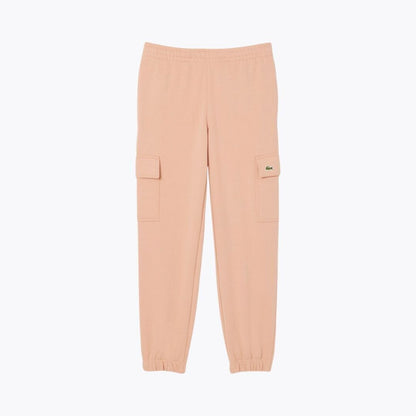 Lacoste Fleece Cargo-Sweatpants Edelherr Rosa-beige S 