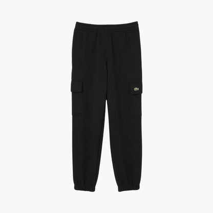 Lacoste Fleece Cargo-Sweatpants Edelherr Schwarz S 