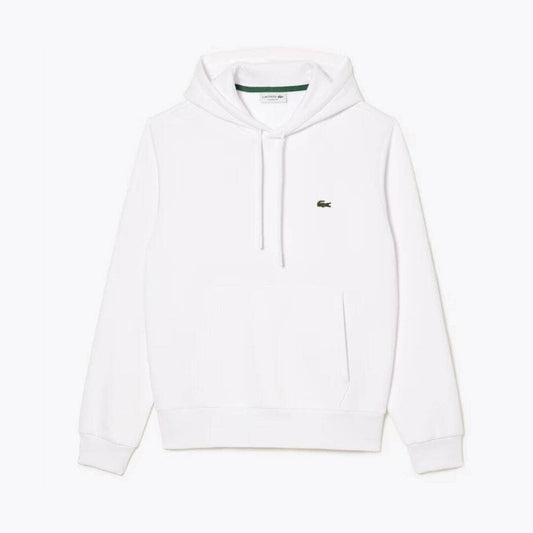 Lacoste Fleece-Hoodie Edelherr Weiß S 
