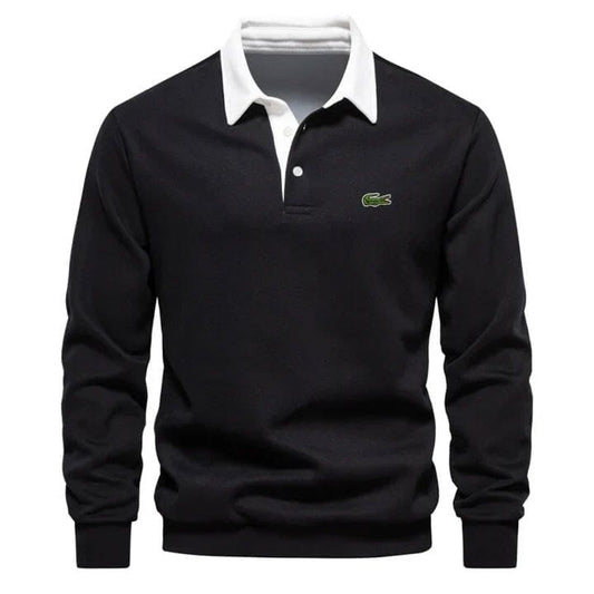 Lacoste Modern Polo Sweatshirt - Räumungsverkauf Edelherr 