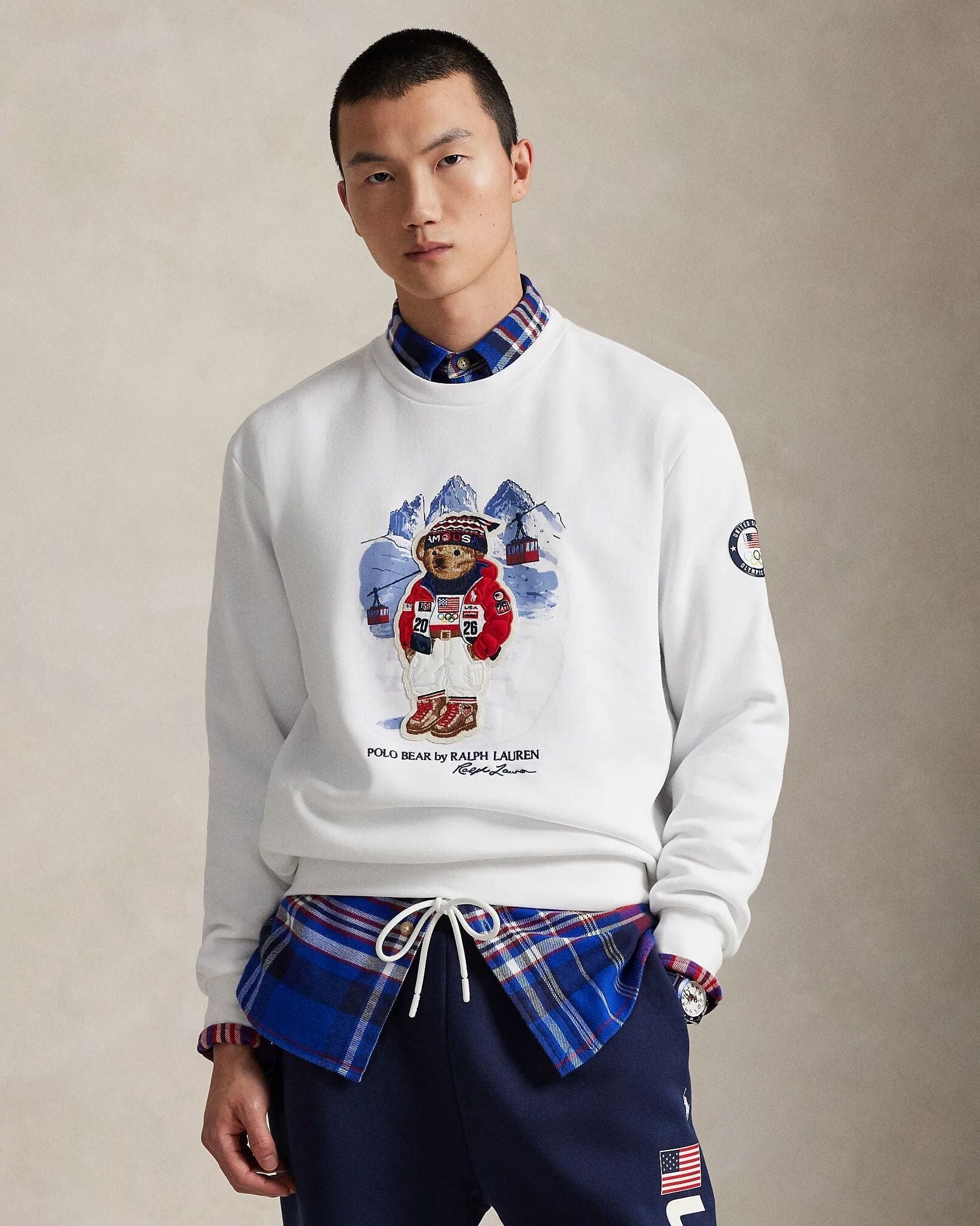 Ralph Lauren Team USA Polo Bear Sweatshirt Edelherr 