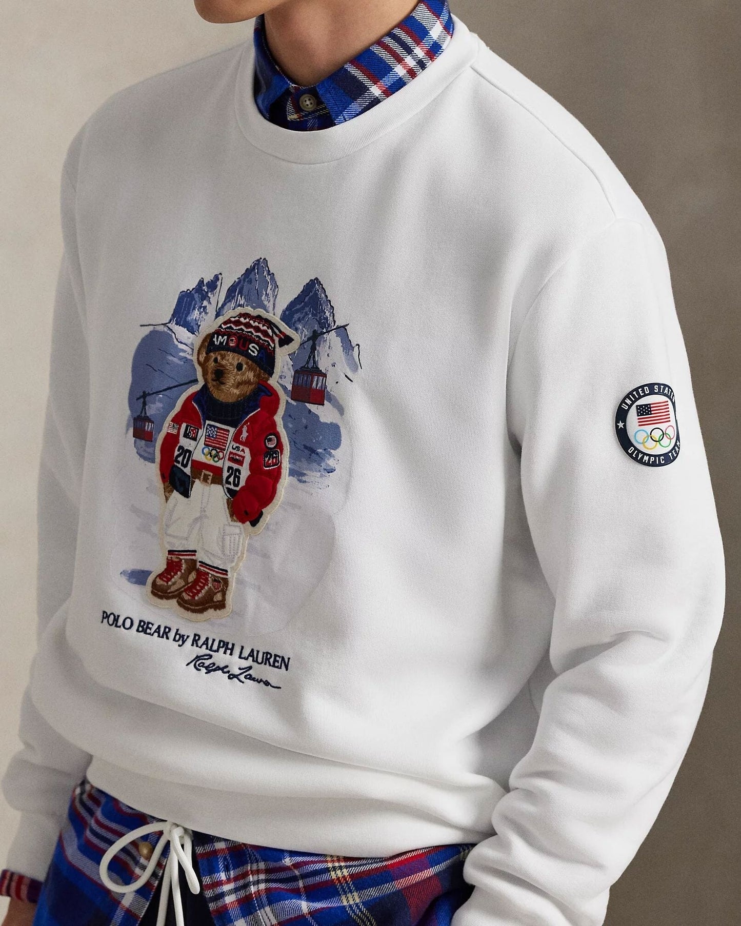 Ralph Lauren Team USA Polo Bear Sweatshirt Edelherr 