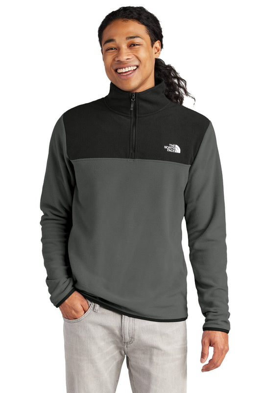 The North Face Glacier 1/4-Zip Fleece Edelherr Asphaltgrau/ The North Face Schwarz S 
